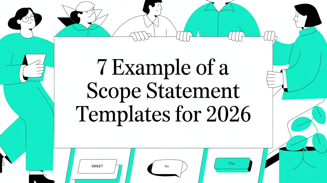 7 Example of a Scope Statement Templates for 2026