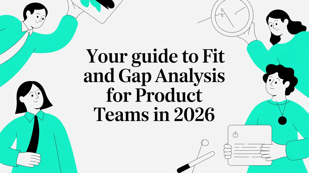 Your Guide to Fit and Gap Analysis for Product Teams in 2026