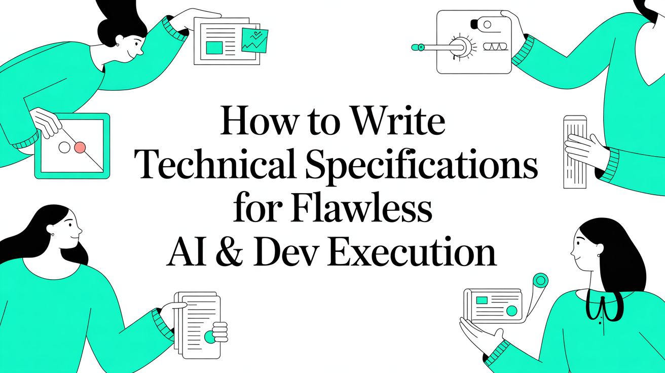 How To Write Technical Specifications for Flawless AI & Dev Execution