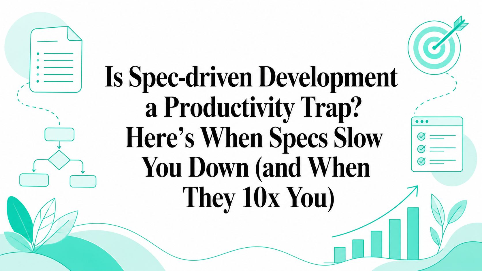 Is Spec-driven Development a Productivity Trap? Here's When Specs Slow You Down (and When They 10x You)