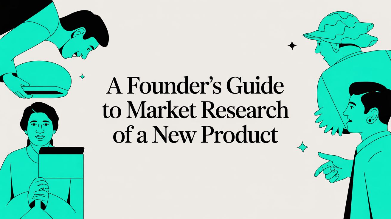 A Founder's Guide to Market Research of a New Product