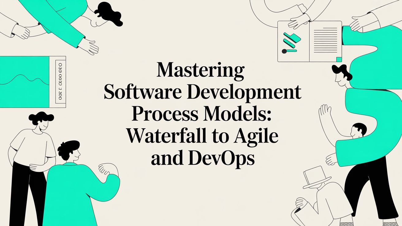 Software Development Process Models: From Waterfall to Agile over DevOps to AI