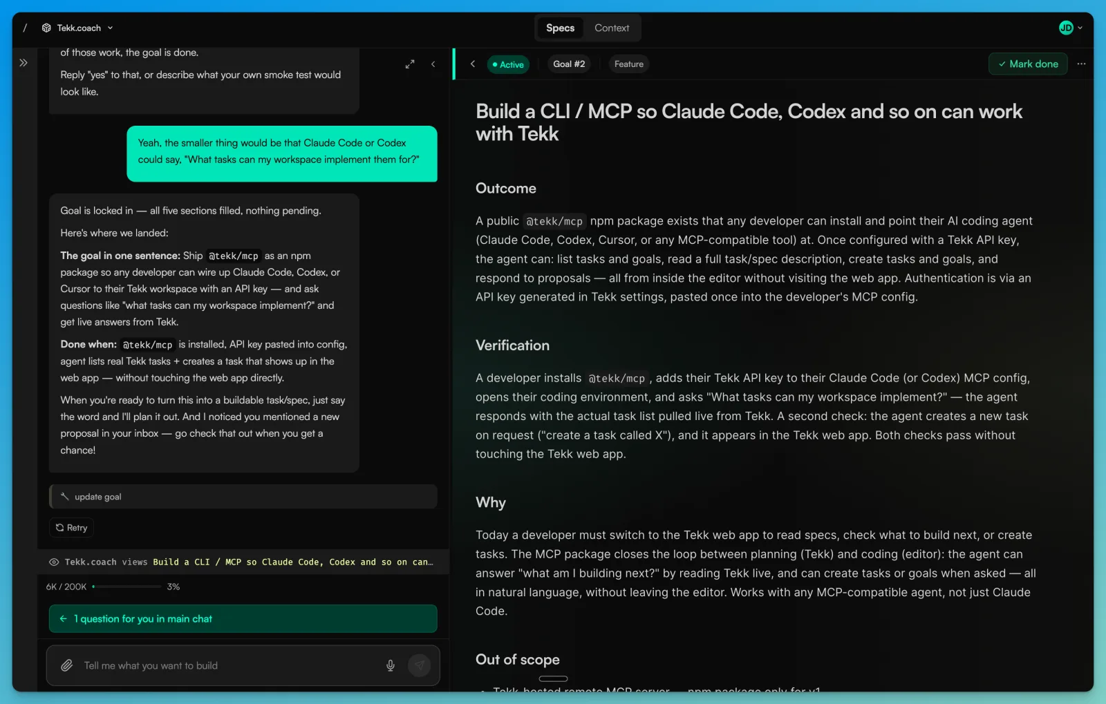 Agentic Coding Workflow