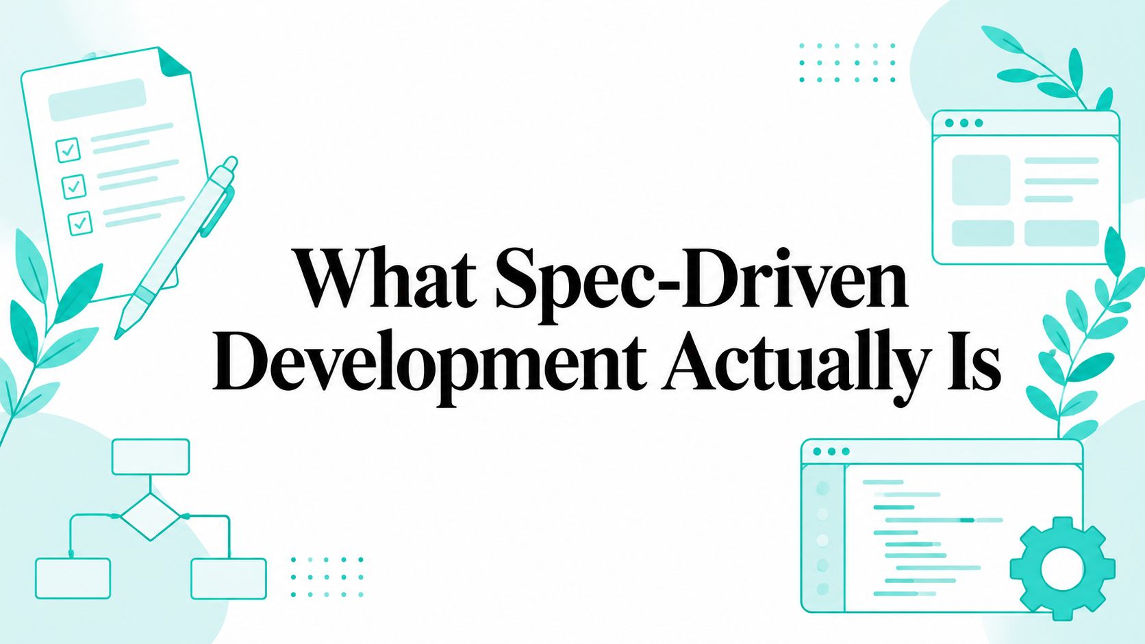 What Spec-Driven Development Actually Is