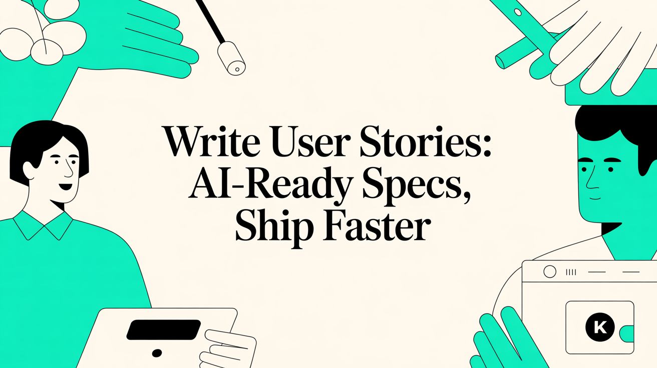 Write User Stories: AI-Ready Specs, Ship Faster